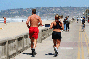 San Diego Beach Boardwalk