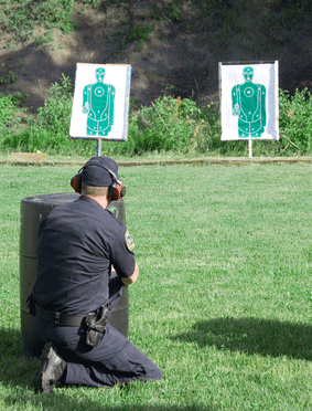 Police Academy, shooting range